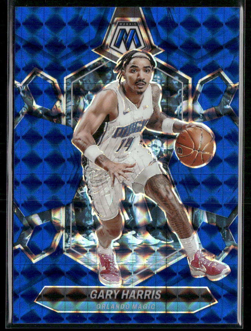 2023-24 Panini Mosaic #124 Gary Harris Blue #/199