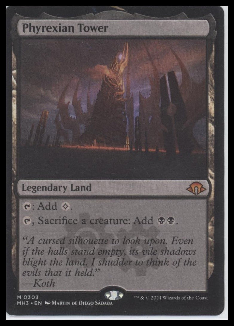 Phyrexian Tower Modern Horizons 3 #303