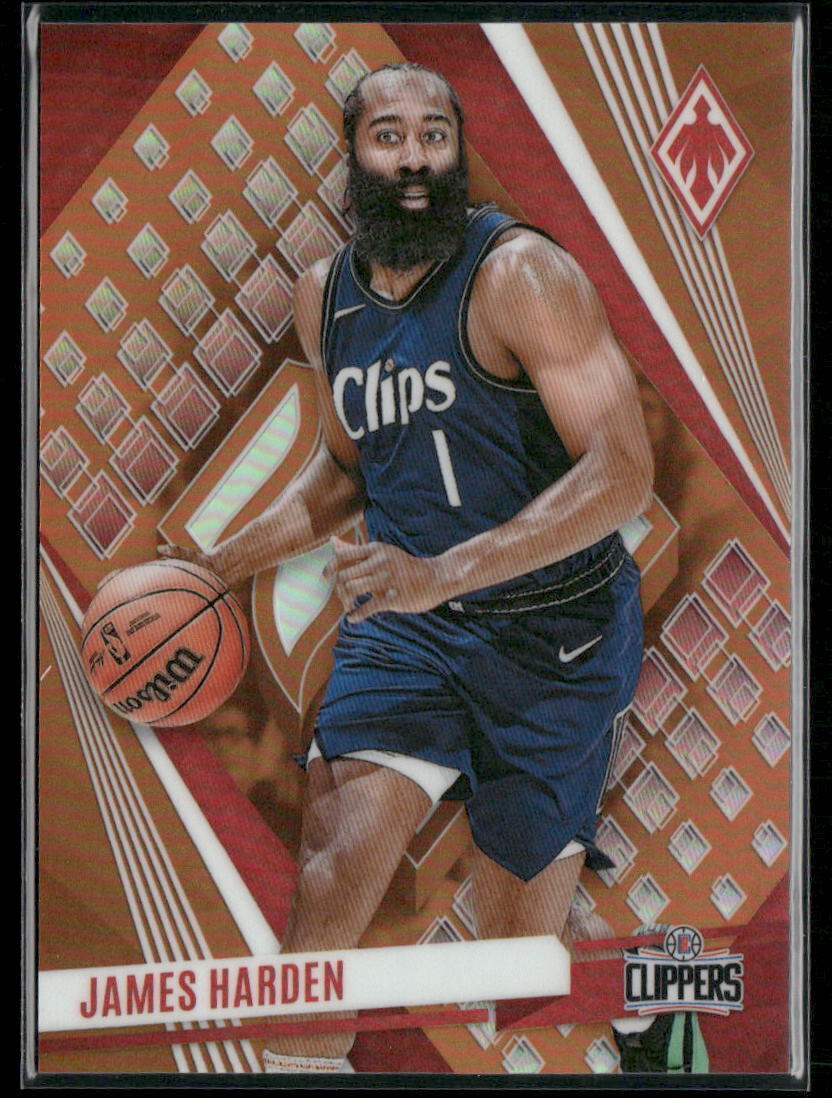 2023-24 Panini Phoenix #189 James Harden Orange #/99