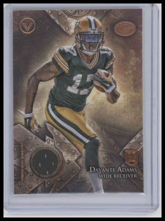 Davante Adams 2014 Topps Valor #VRR-DA Rookie Relics Speed #/99