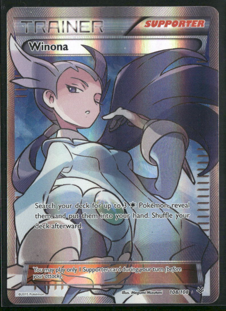 Pokemon XY - Roaring Skies #108/108 Winona (108 Full Art)