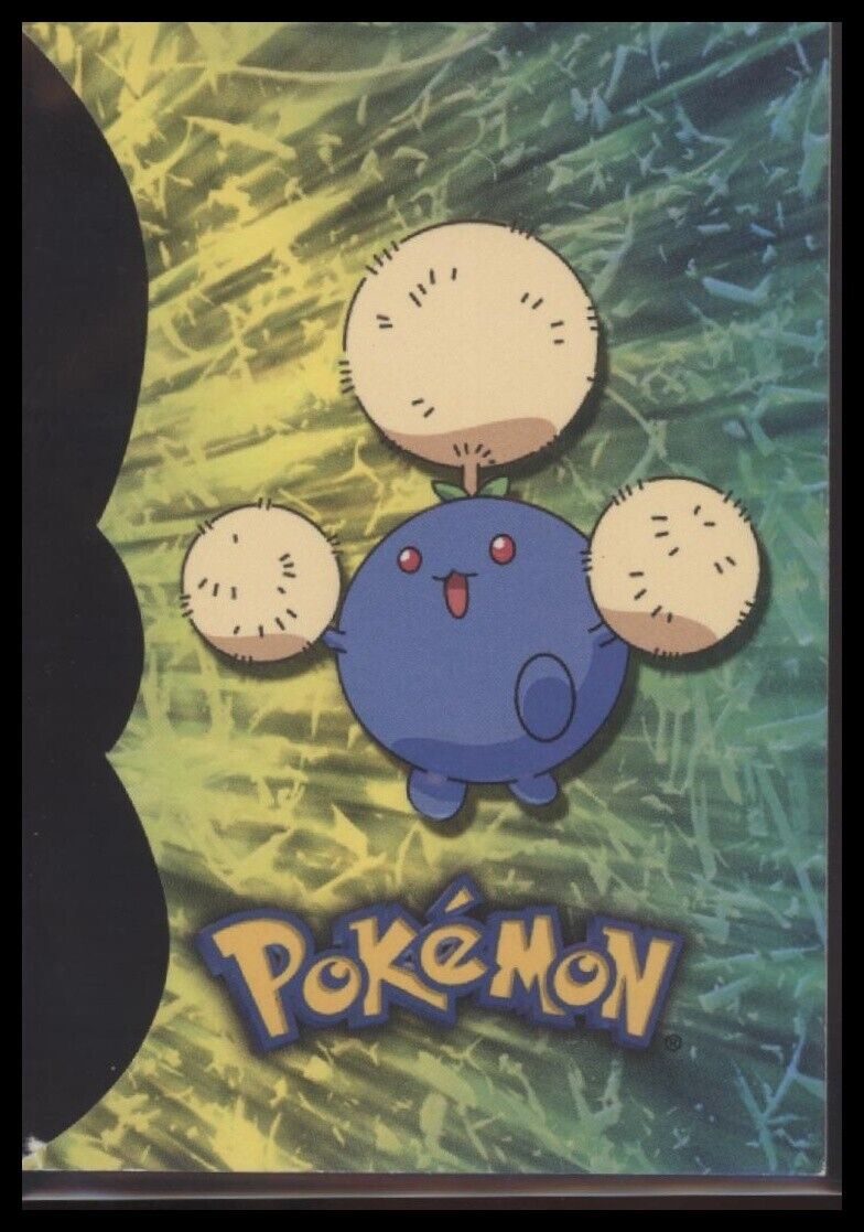 Pokémon Topps Johto Jumpluff 15 of 15 die cut