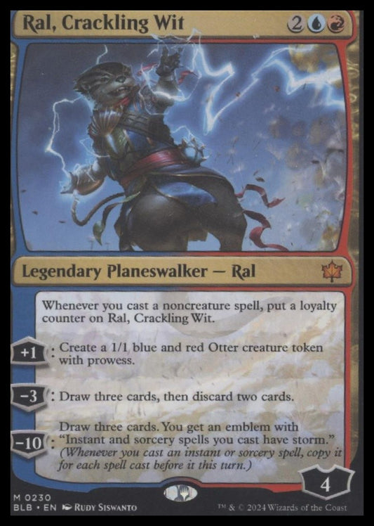 Ral, Crackling Wit Bloomburrow #230