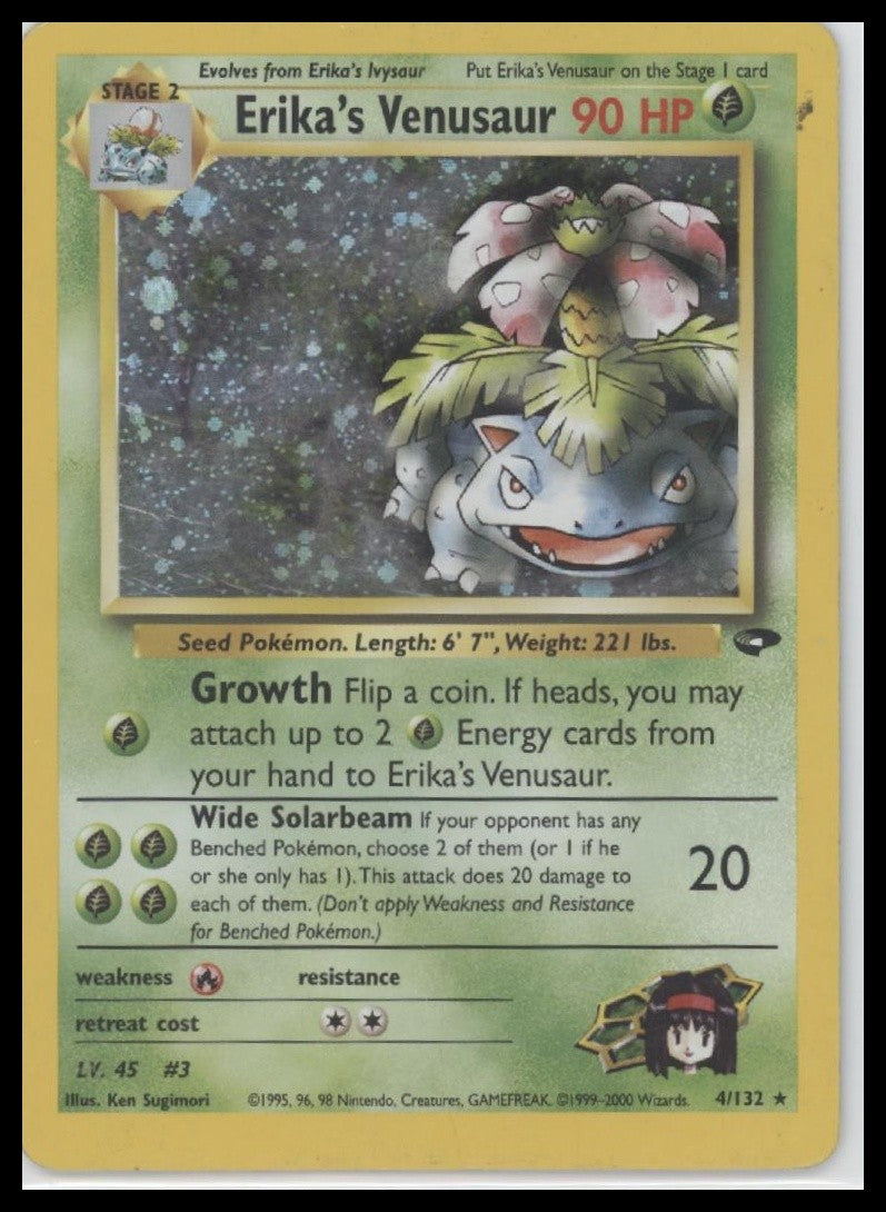 Erika's Venusaur Gym Challenge #004/132