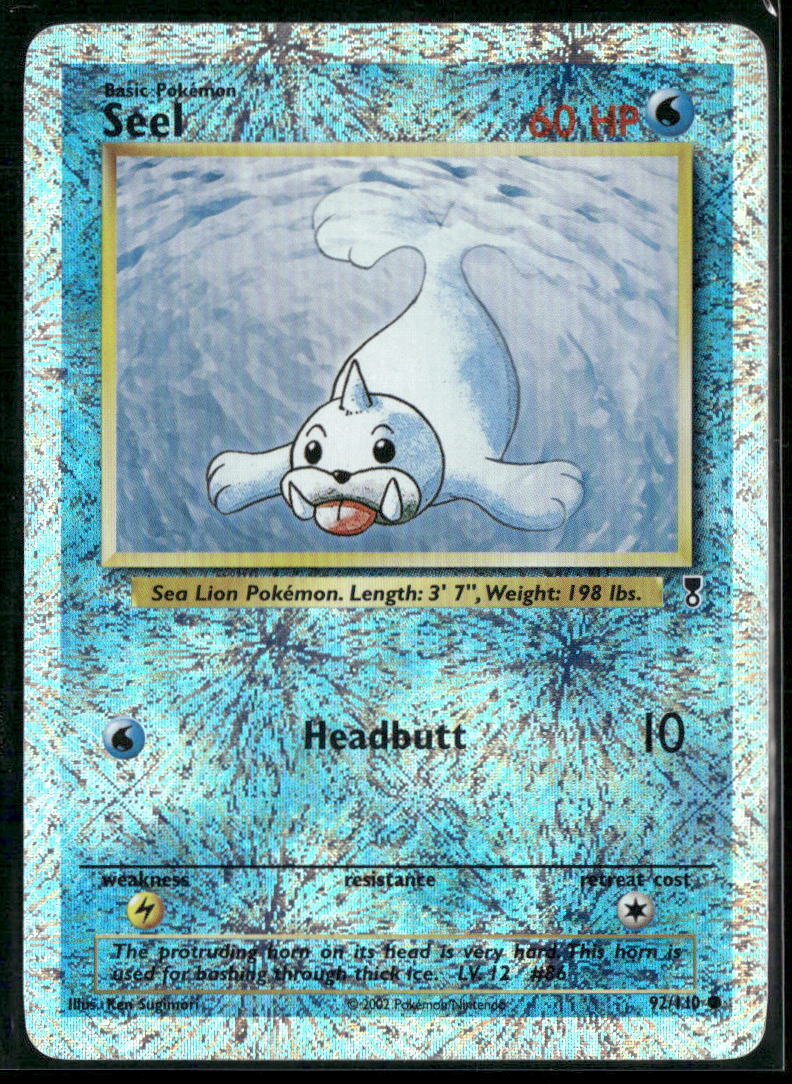 Pokemon Legendary Collection #092/110 Seel