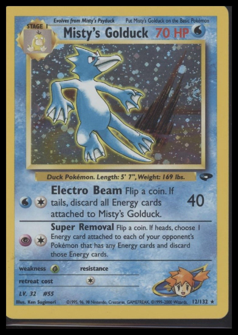 Misty's Golduck Gym Challenge #012/132