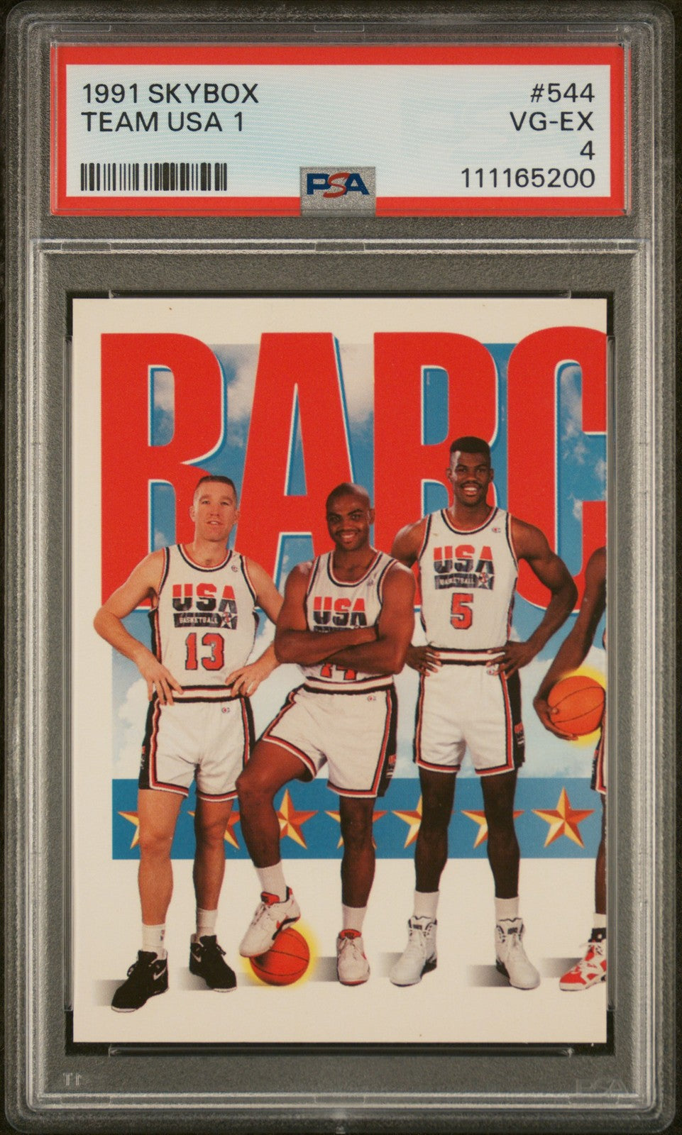 Team Usa 1 1991 Skybox #544 PSA 4