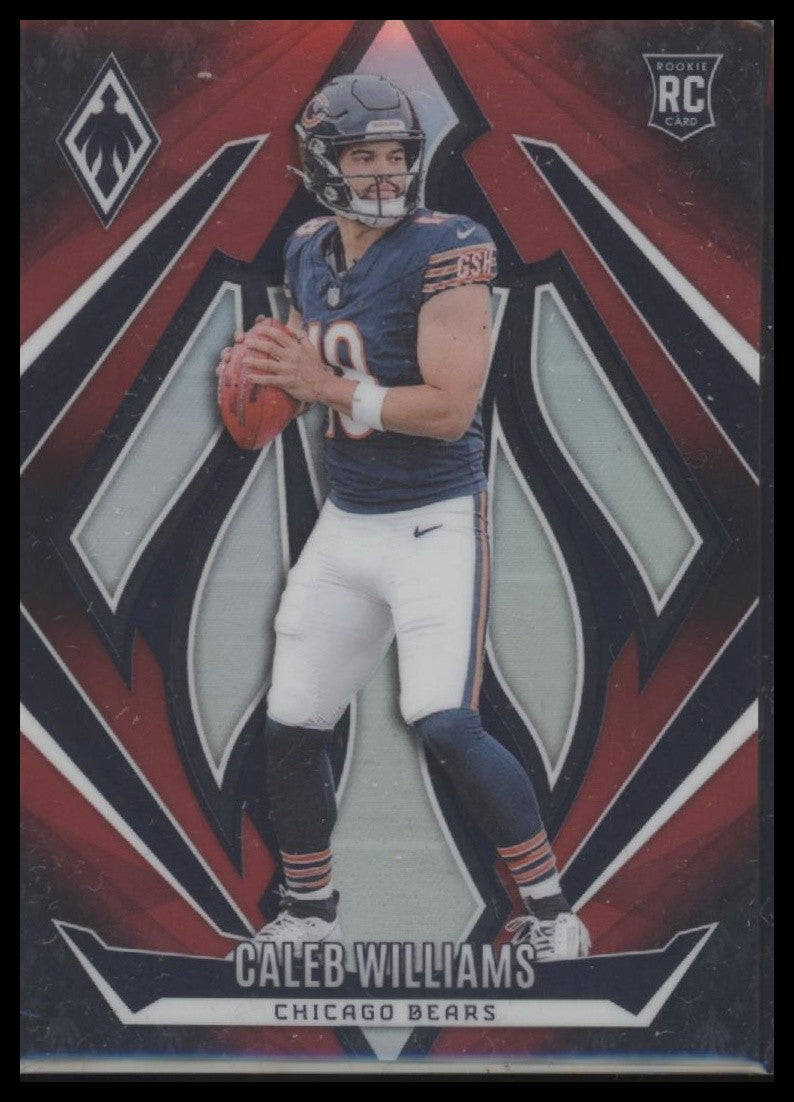 Caleb Williams 2024 Panini Phoenix #151 Red Fade #/299
