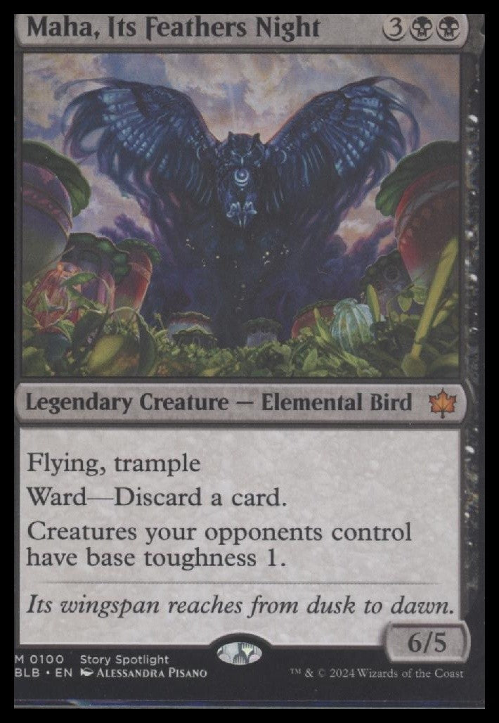 Maha, Its Feathers Night Bloomburrow #100