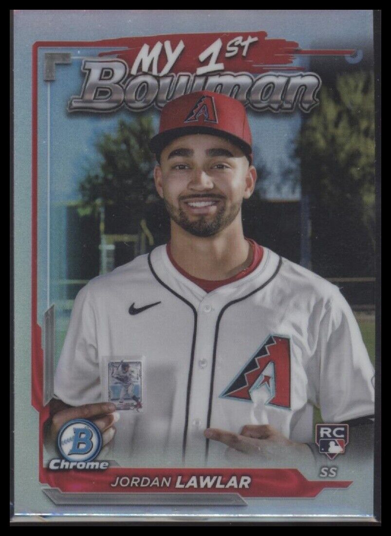 2024 Bowman Chrome #M1B-12 Jordan Lawlar My 1st Bowman