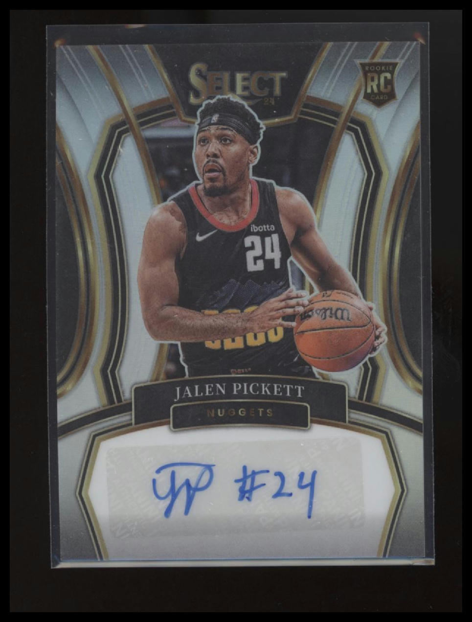 2023-24 Panini Select #RS-PKT Jalen Pickett Rookie Signatures #/249