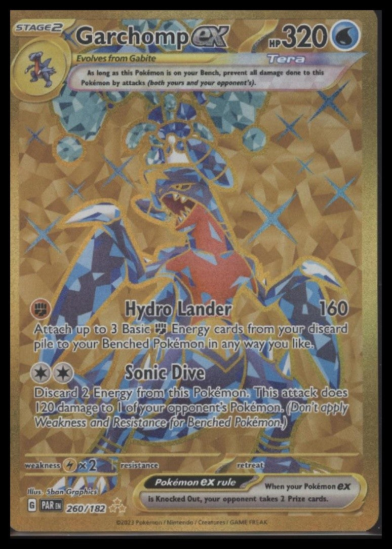 Garchomp ex SV04: Paradox Rift #260/182