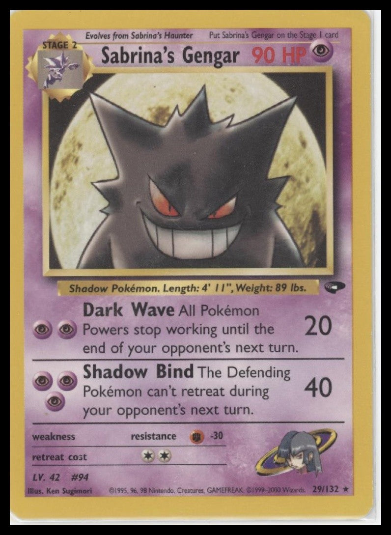 Sabrina's Gengar Gym Challenge #029/132