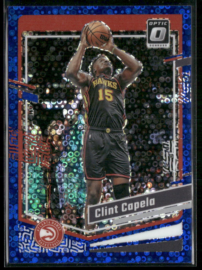2023-24 Donruss Optic #5 Clint Capela Fast Break Blue #/49
