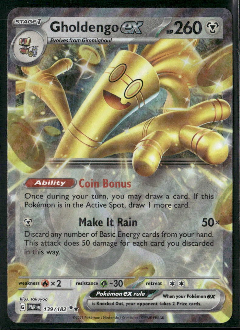 Gholdengo ex SV04: Paradox Rift #139/182