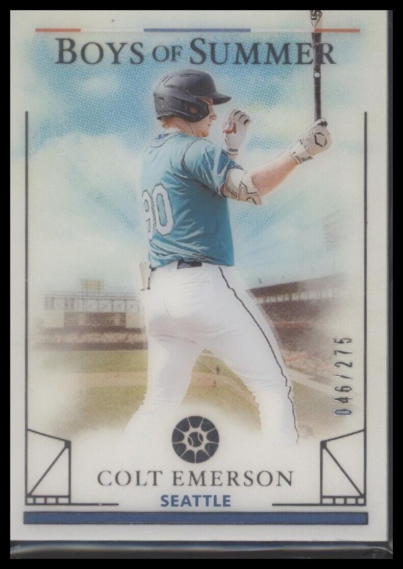 2024 Panini Boys of Summer #76 Colt Emerson #/275