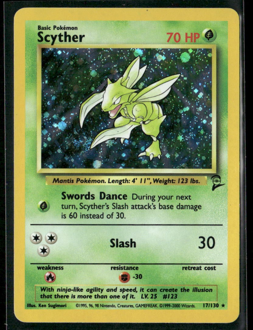 Scyther Base Set 2 #017/130