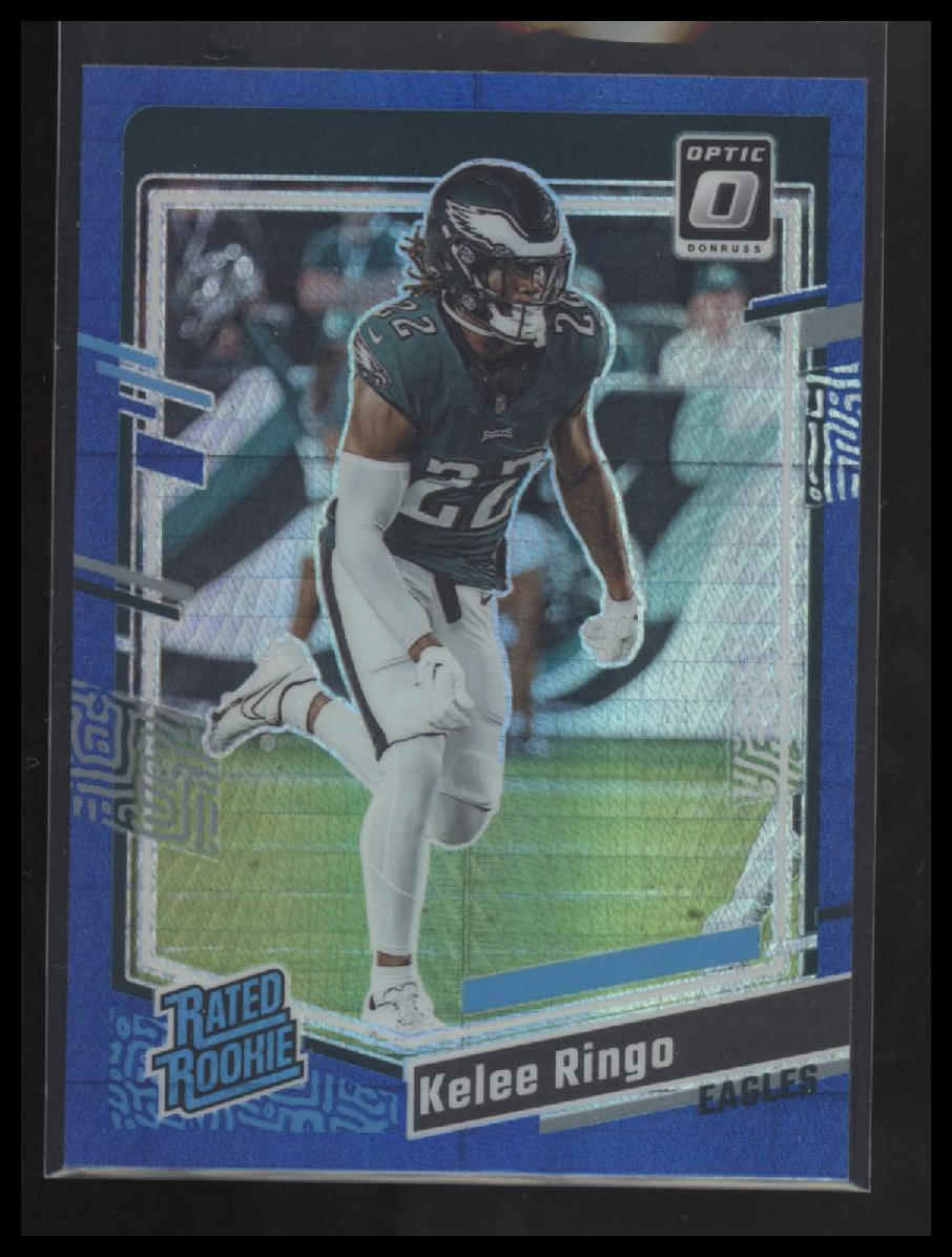 2023 Donruss Optic #282 Kelee Ringo Blue Hyper