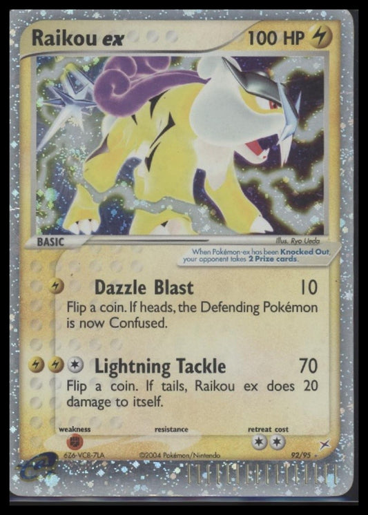 Raikou ex Team Magma vs Team Aqua #92/95