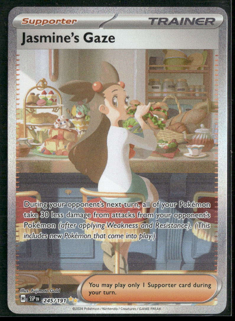 Pokemon SV08: Surging Sparks #245/191 Jasmine's Gaze
