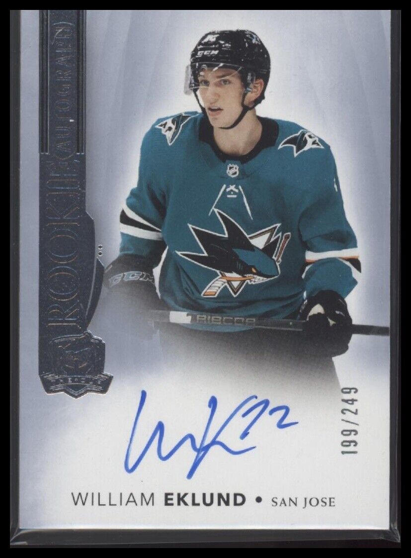 2021-22 Upper Deck The Cup #160 William Eklund #/249