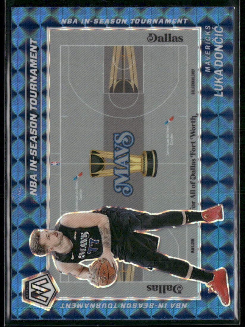 2023-24 Panini Mosaic #22 Luka Doncic NBA In-Season Tournament