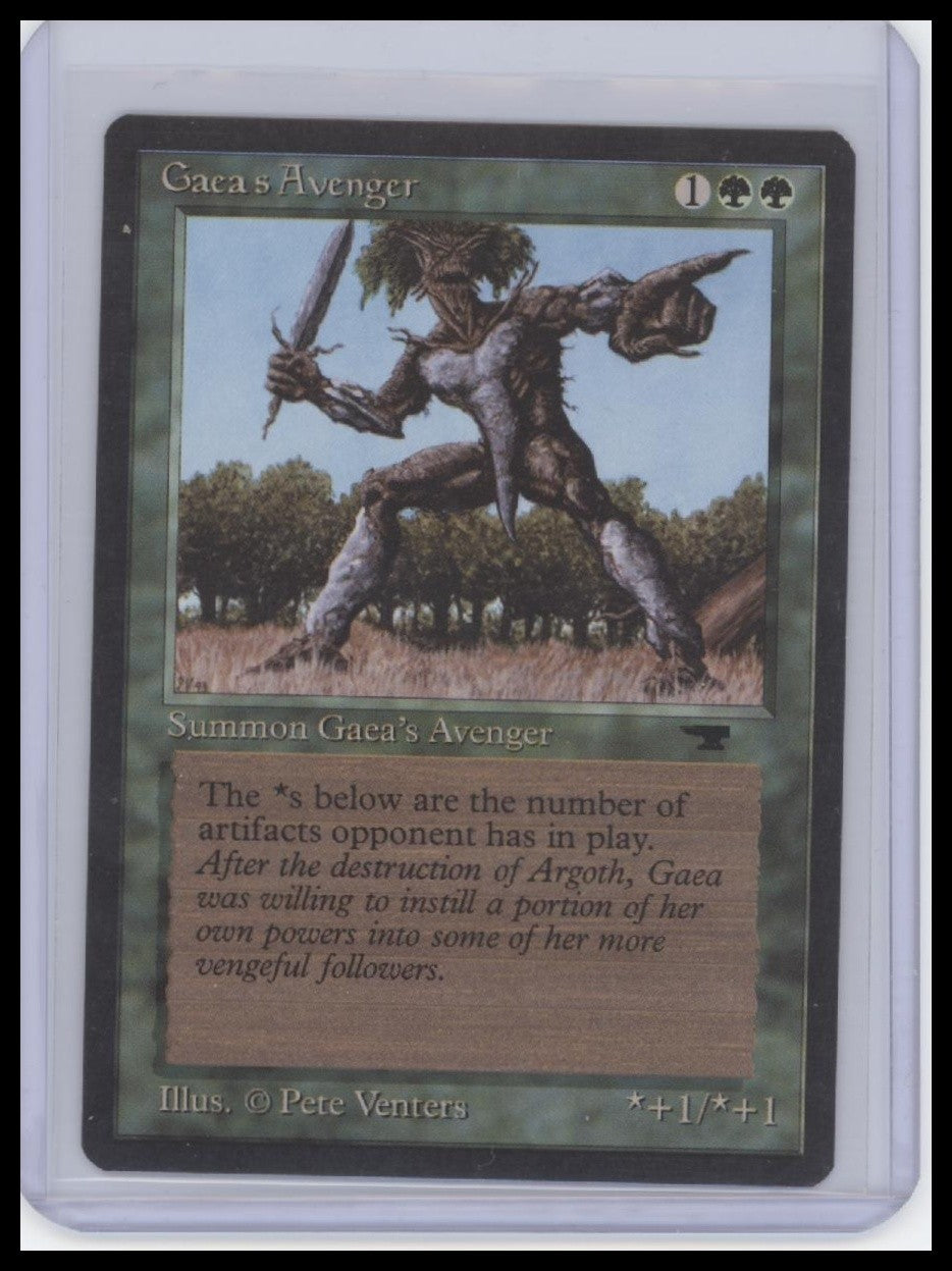 Gaea's Avenger Antiquities Magic the Gathering