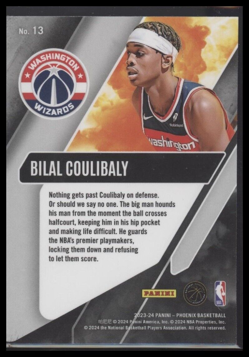 2023-24 Panini Phoenix #13 Bilal Coulibaly Operation Detonation
