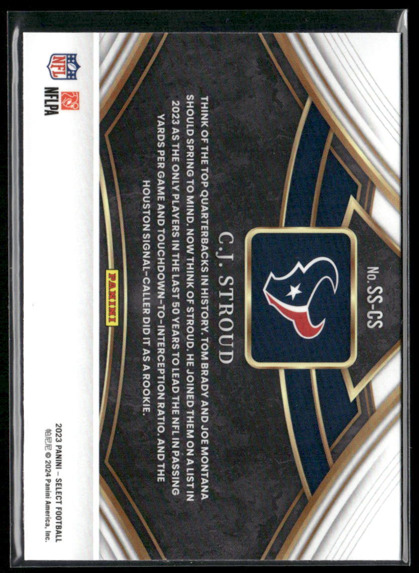 2023 Panini Select #SS-CS C.J. Stroud Snapshots Prizm