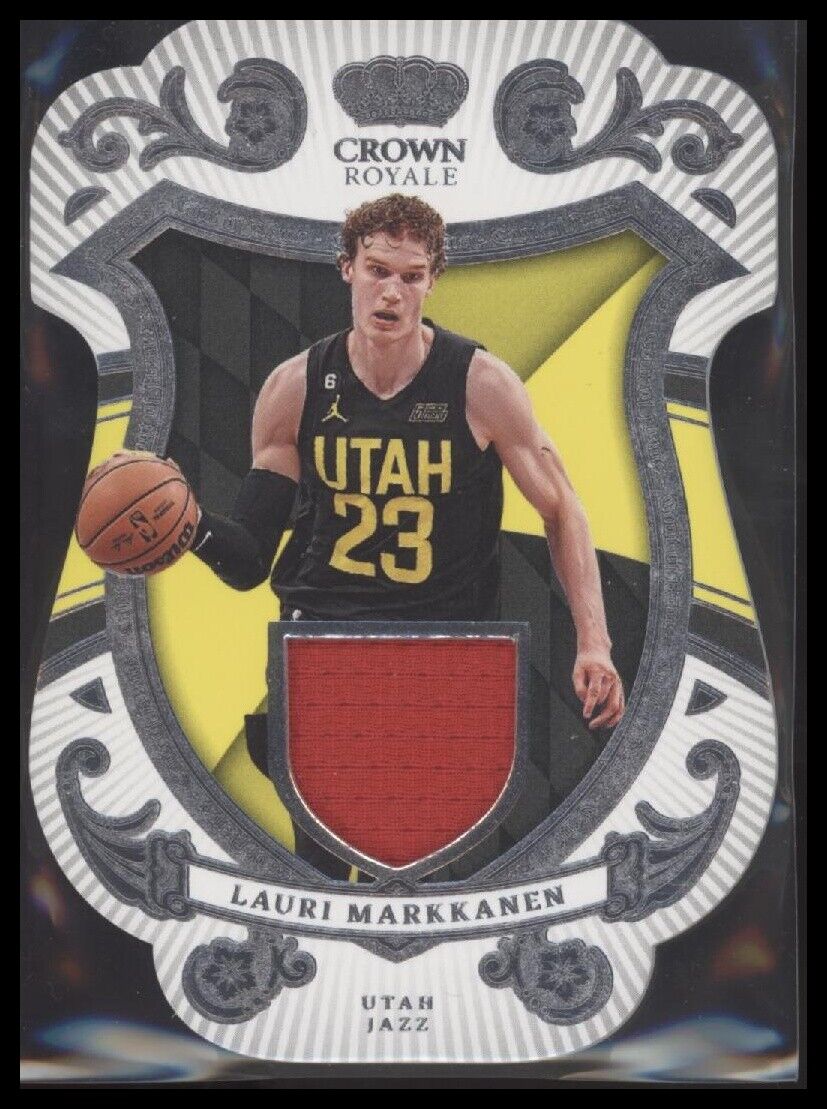 2023-24 Panini Crown Royale #COA-MAR Lauri Markkanen Coat of Arms