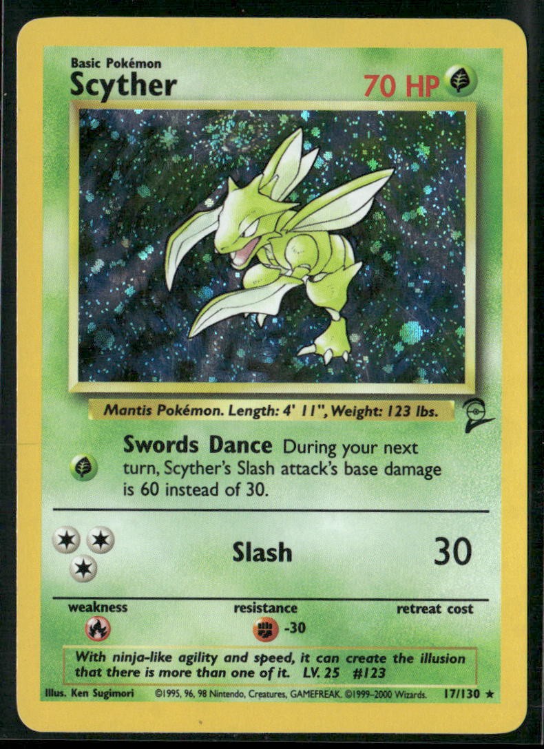 Scyther Base Set 2 #017/130
