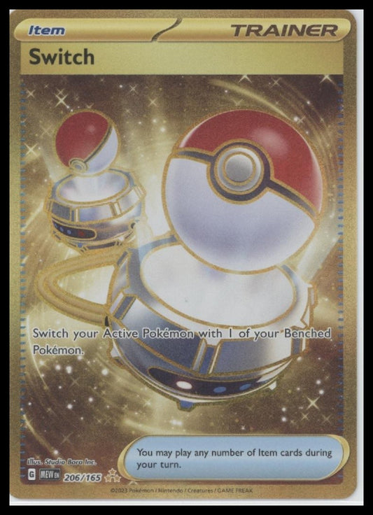 Switch SV: Scarlet & Violet 151 #206/165