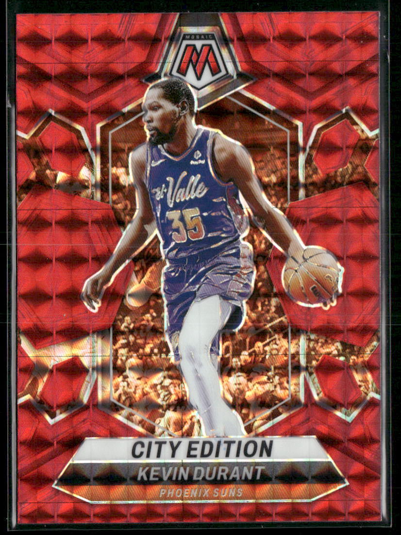 2023-24 Panini Mosaic #286 Kevin Durant Red