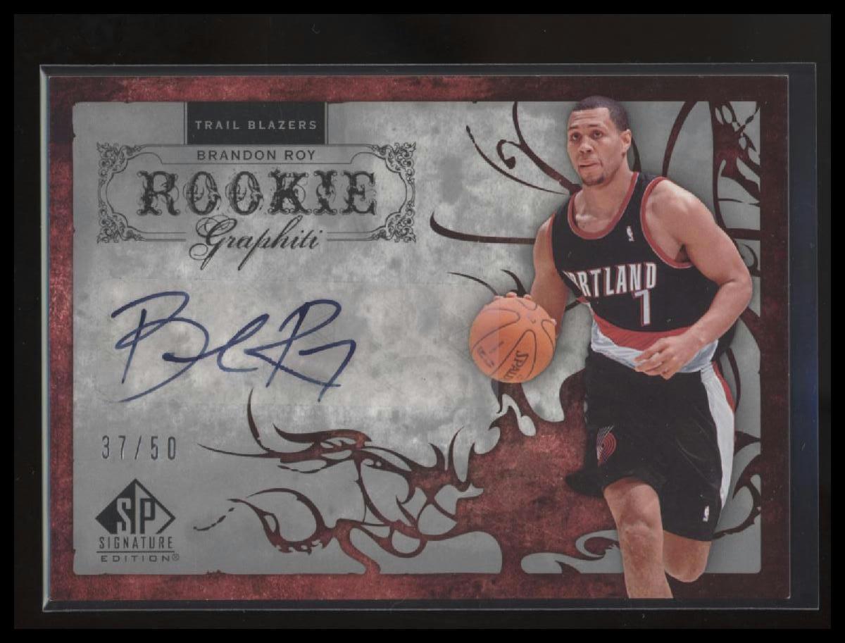 2006-07 SP Signature Edition #RG-BR Brandon Roy Rookie GRAPHiti #/50