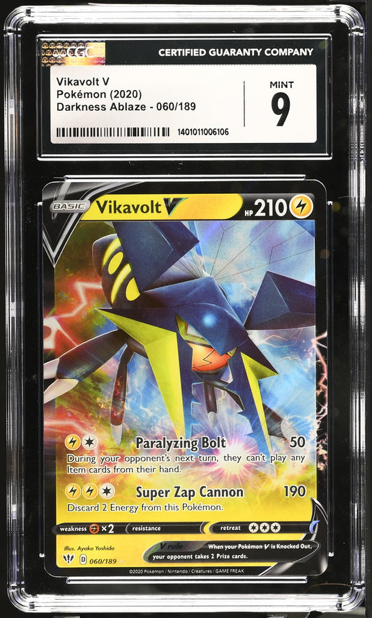 Vikavolt V 2020 Darkness Ablaze #060/189 CGC 9