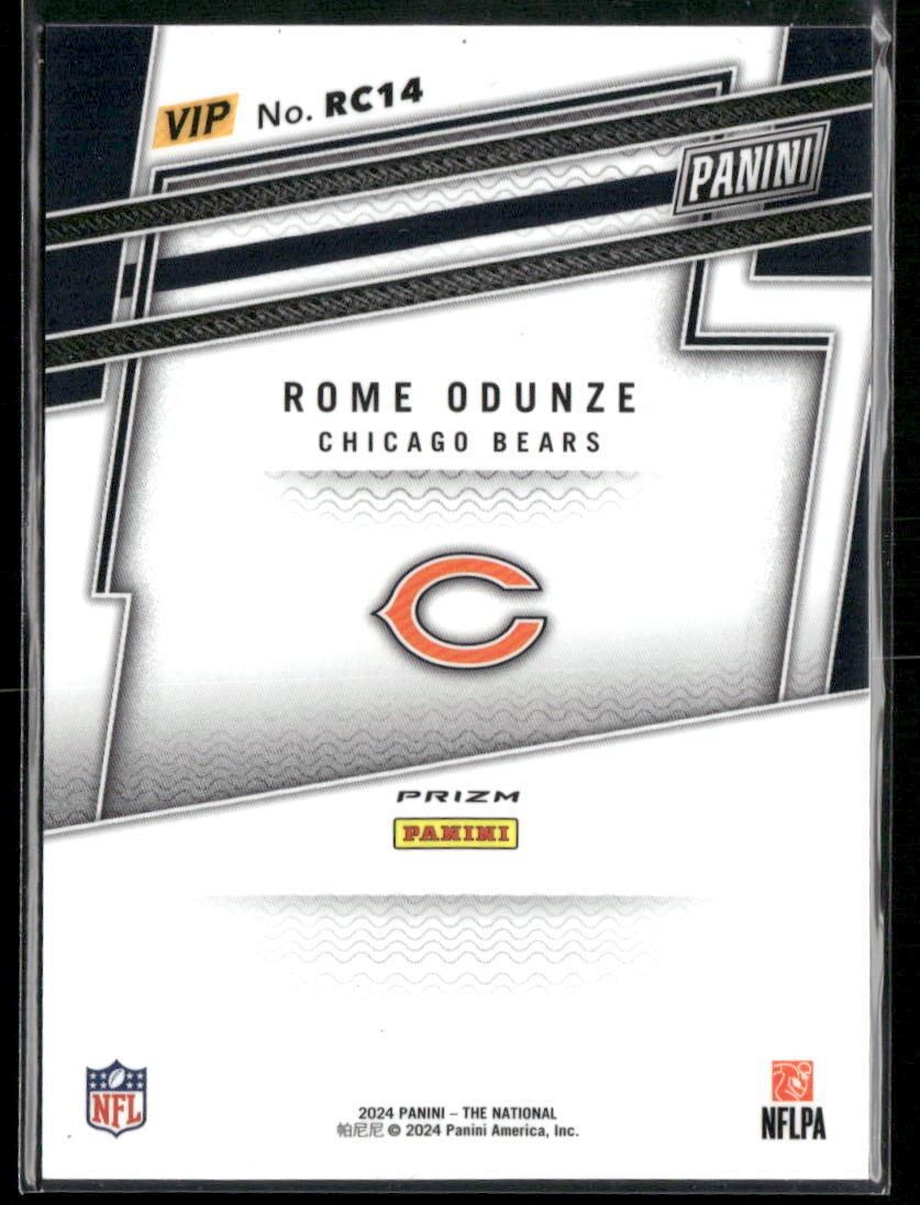 2024 Panini National VIP #RC14 Rome Odunze Rookies Prizm