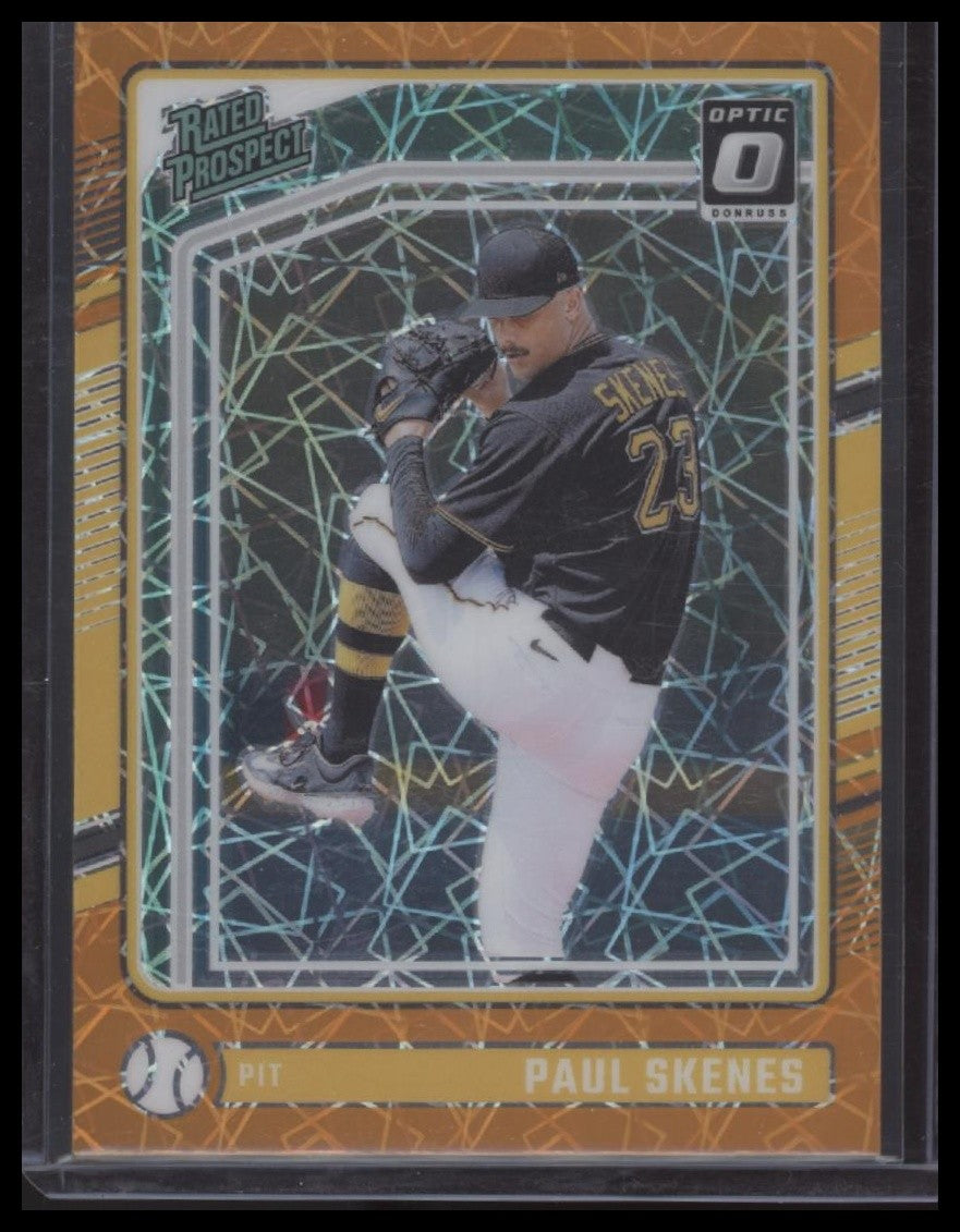 Paul Skenes 2024 Donruss #131 Optic Holo Prizm