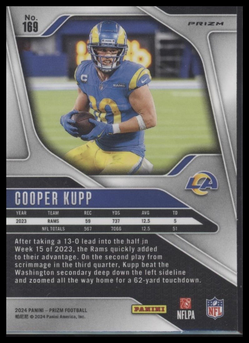 Cooper Kupp 2024 Panini Prizm #169 Pink