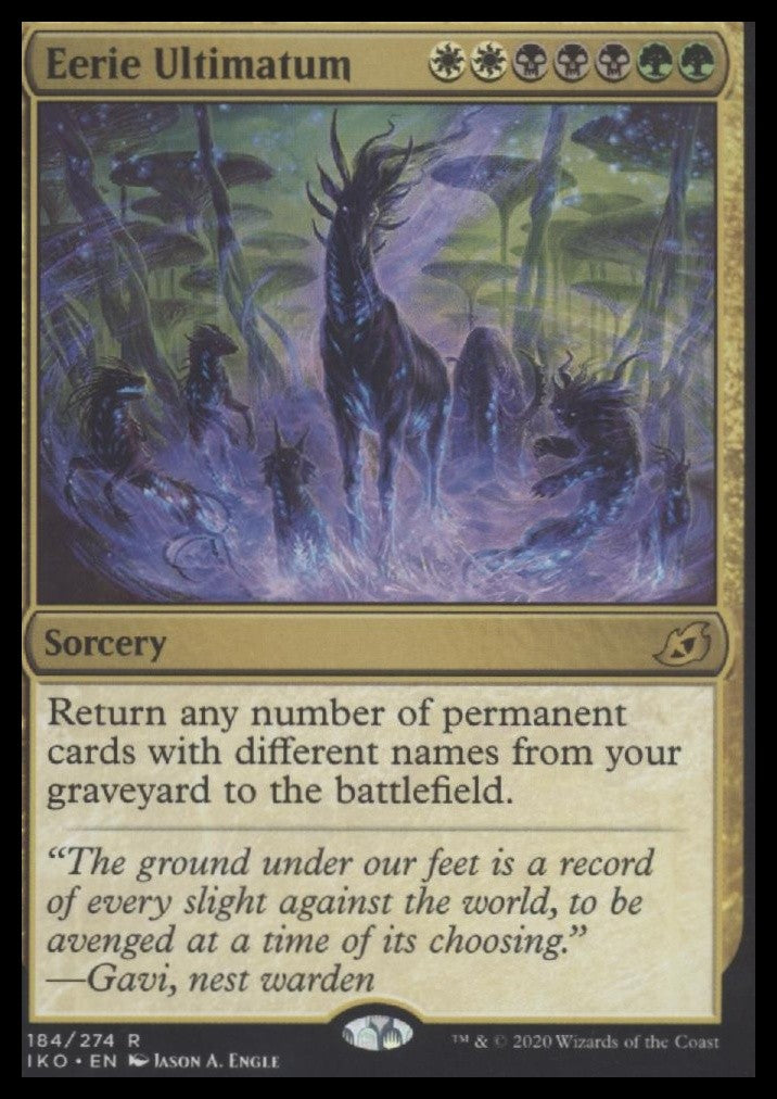 Eerie Ultimatum Ikoria: Lair of Behemoths #184