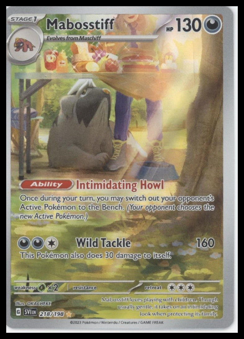 Mabosstiff SV01: Scarlet & Violet Base Set #218/198