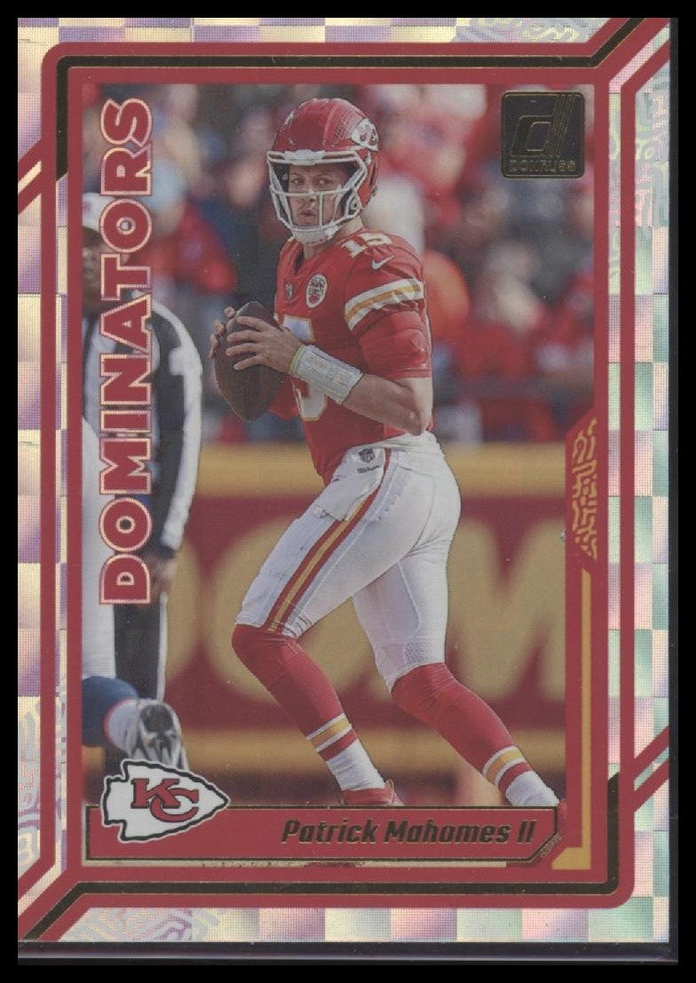 Patrick Mahomes II 2023 Donruss #D-1 Dominators