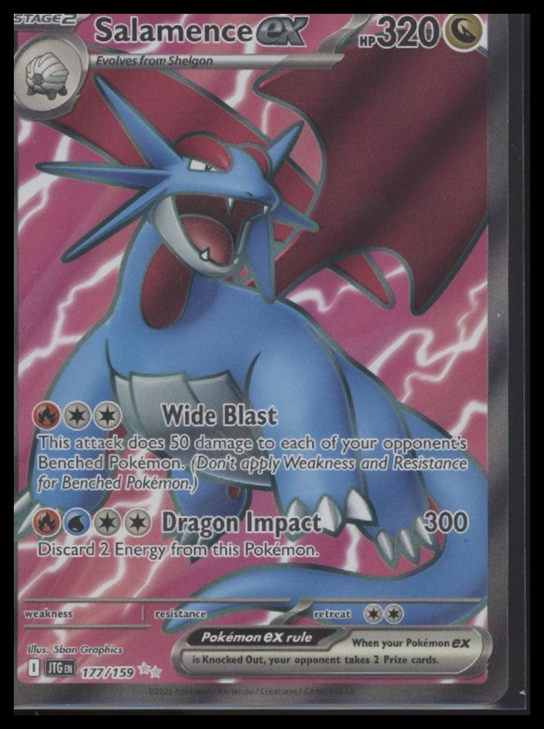 Salamence ex SV09: Journey Together #177/159 – Orb Sports Cards &  Collectibles