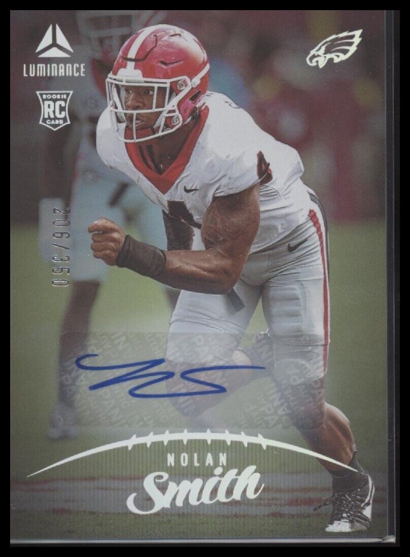 2023 Panini Luminance #161 Nolan Smith Autographs #/350