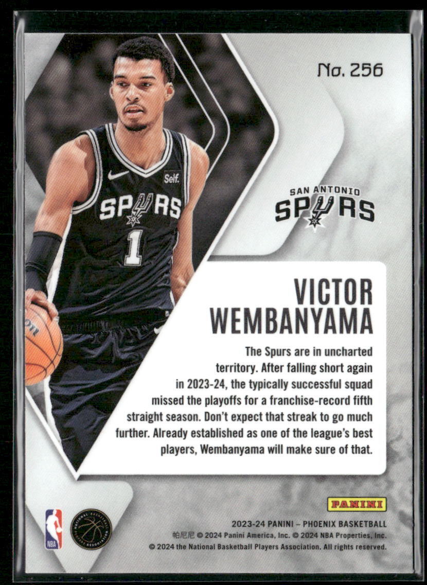 2023-24 Panini Phoenix #256 Victor Wembanyama