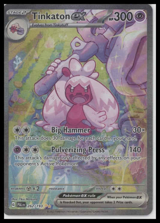 Tinkaton ex SV02: Paldea Evolved #262/193