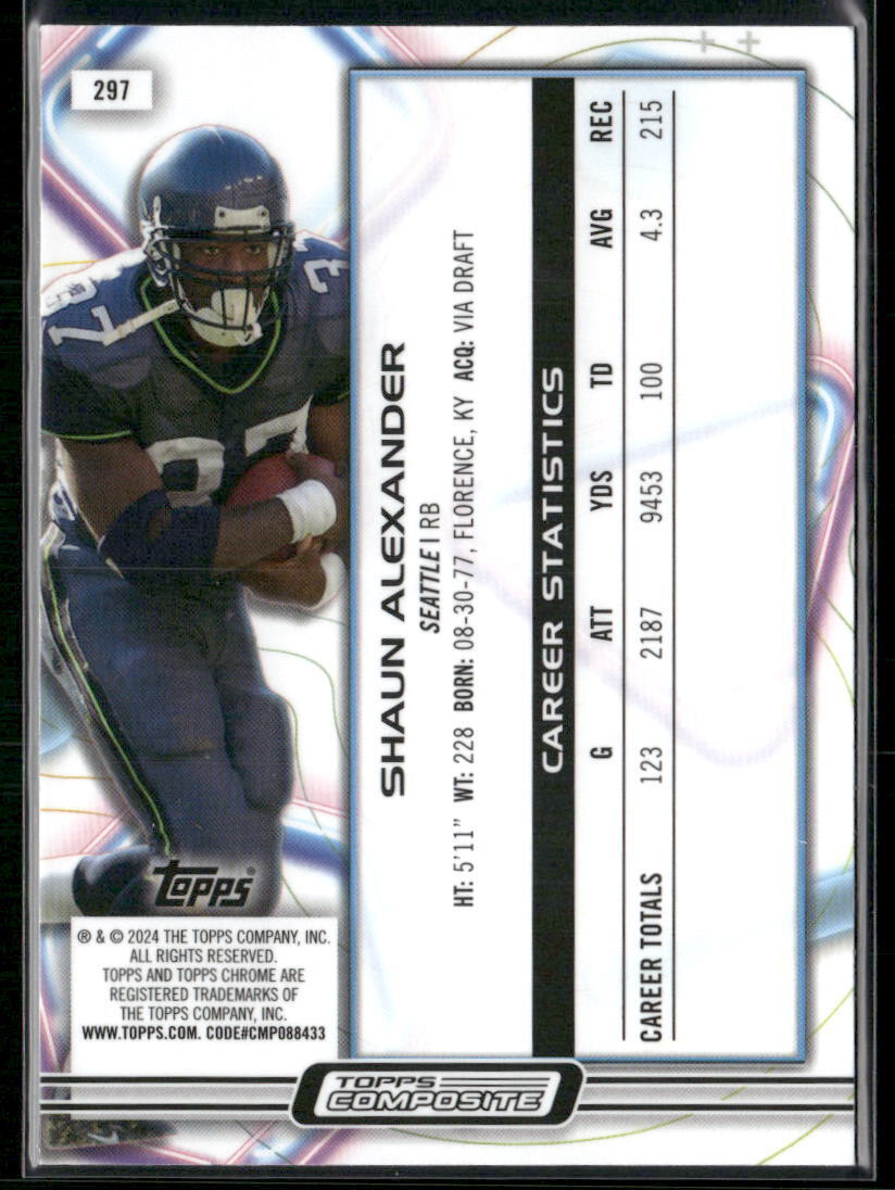 2023 Topps Composite #297 Shaun Alexander
