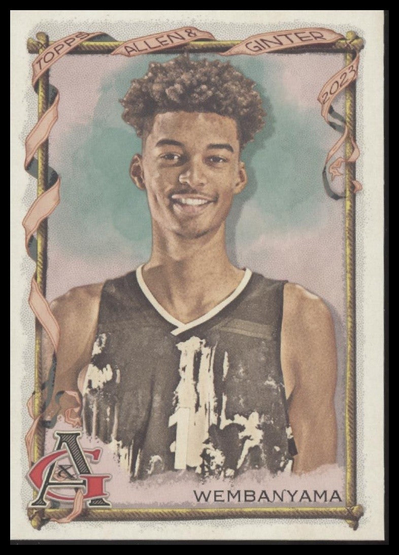 Victor Wembanyama 2023 Topps Allen & Ginter #271 Silver Portrait