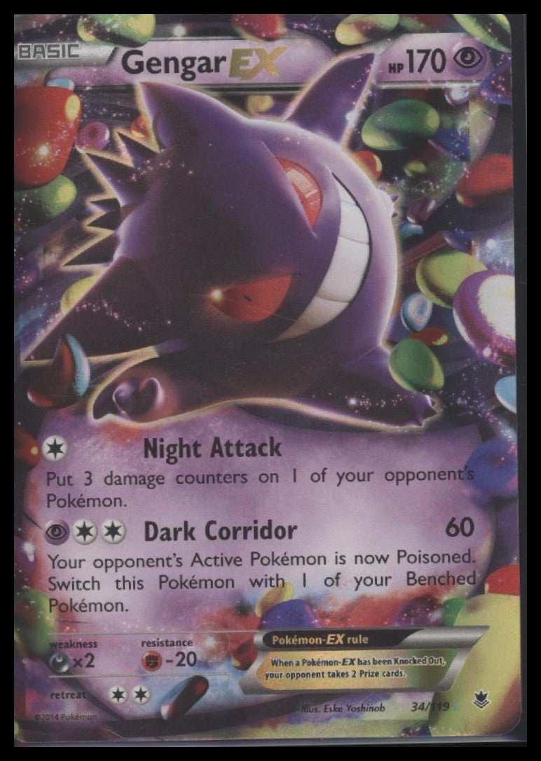 Gengar EX XY - Phantom Forces #34/119