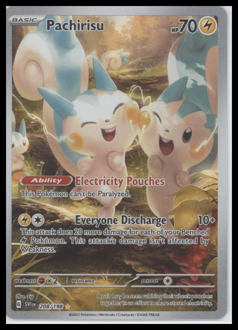 Pachirisu SV01: Scarlet & Violet Base Set #208/198