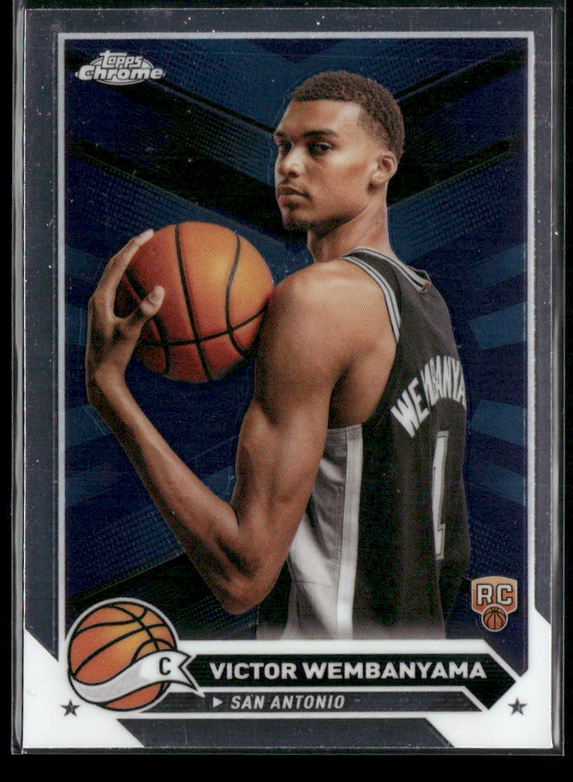 2023-24 Topps Chrome #1 Victor Wembanyama Refractors